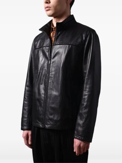 leather jacket by POCHE PARIS