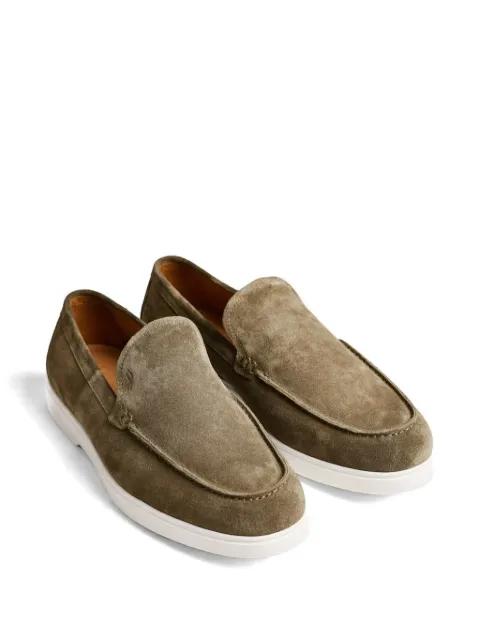 suede slip-on loafers by POCHE PARIS
