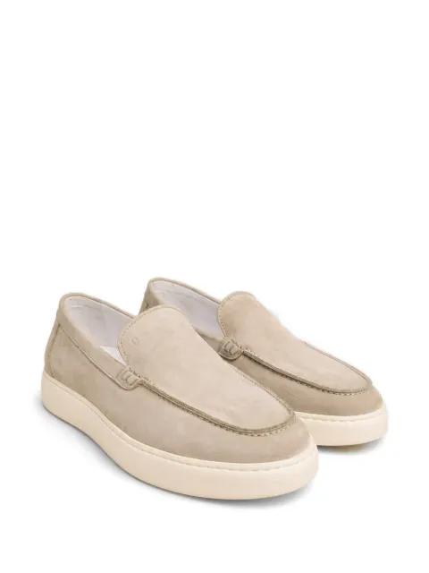 suede slip-on loafers by POCHE PARIS