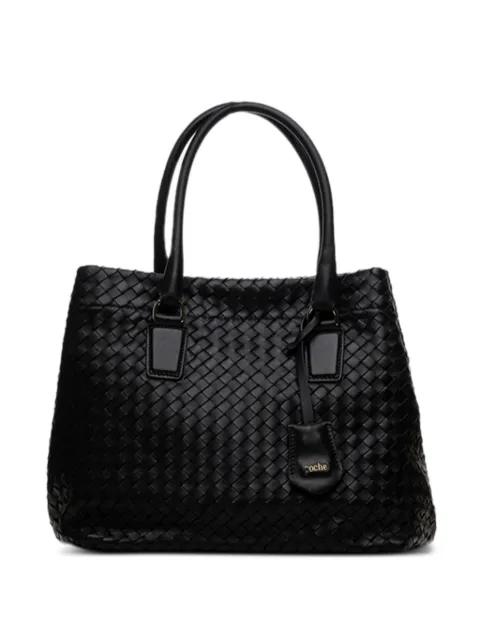 woven tote bag by POCHE PARIS