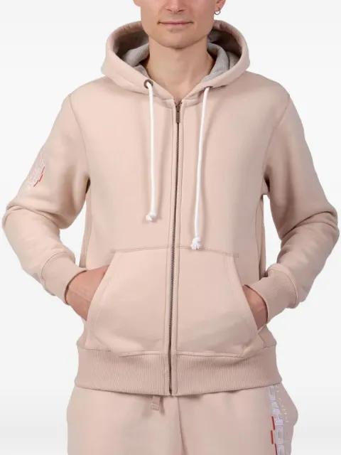 embroidered hoodie by PODHIO