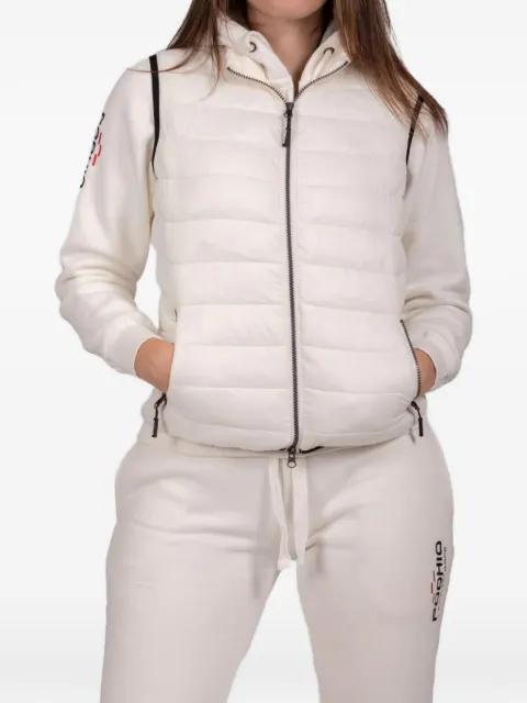 hoodied quilted gilet by PODHIO