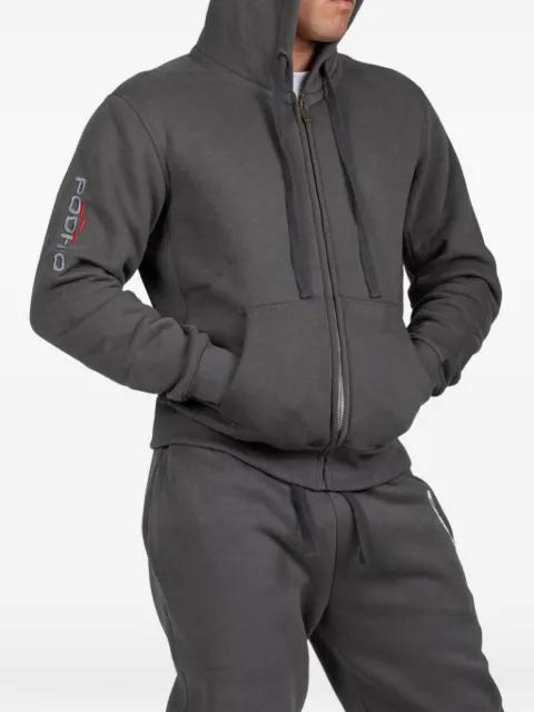 hoodied zip sweatshirt by PODHIO