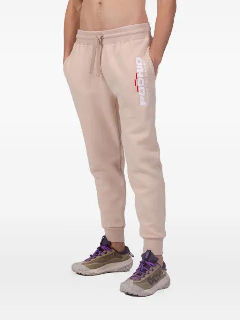 logo-print track pants by PODHIO