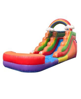 21' x 9' x 12' Inflatable Water Slide with Water Pool for Kids by POGO BOUNCE HOUSE