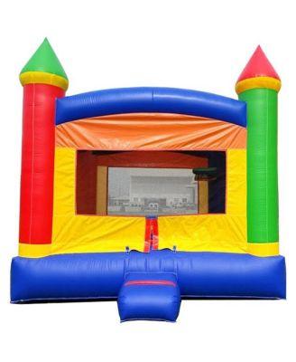 Premium Inflatable Bounce House (Without Blower) - 13 x 12 x 14.5 Foot - Deluxe Castle Big Crossover Inflatable Bouncy House Jumper Unit for Kids by POGO BOUNCE HOUSE
