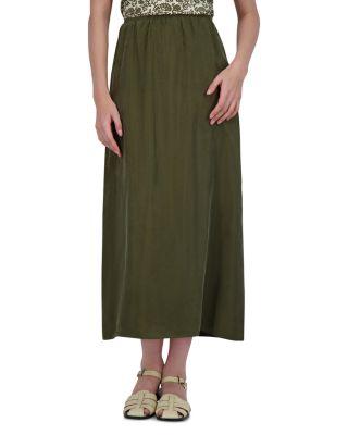 Brushed A Line Skirt by POINT