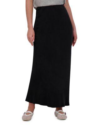 Brushed Straight Skirt by POINT