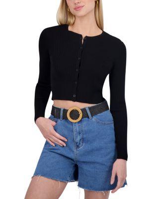 Cropped Cardigan by POINT