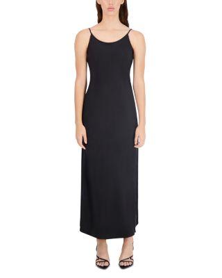 Faux Suede Slip Dress by POINT