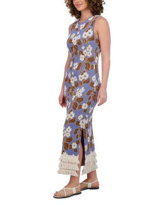Fringe Column Dress by POINT