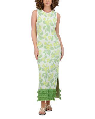 Fringe Column Dress by POINT