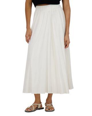 Linen Panel Skirt by POINT