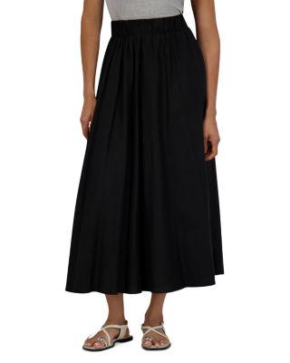 Linen Panel Skirt by POINT