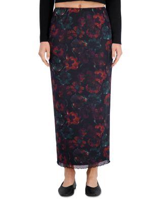 Mesh Maxi Skirt by POINT