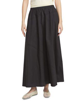 Poplin A Line Skirt by POINT