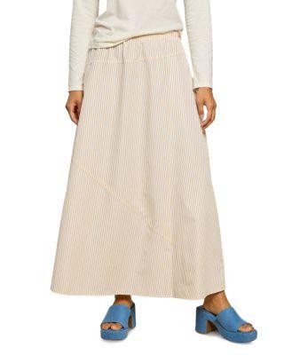 Poplin A Line Skirt by POINT