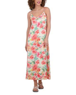Satin A Line Slip Dress by POINT