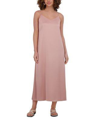 Satin A Line Slip Dress by POINT