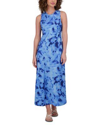Satin Column Dress by POINT