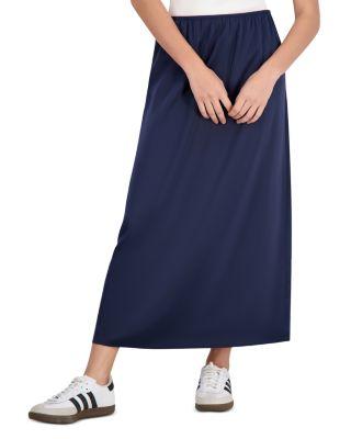 Satin Maxi Skirt by POINT