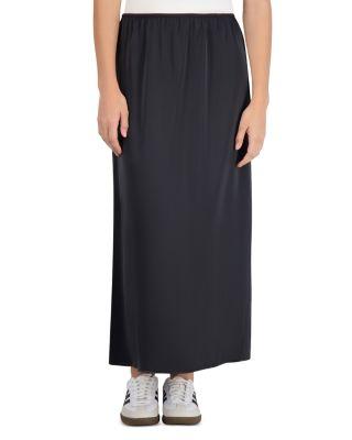 Satin Maxi Skirt by POINT