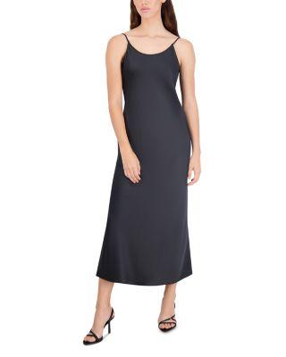 Satin Slip Dress by POINT