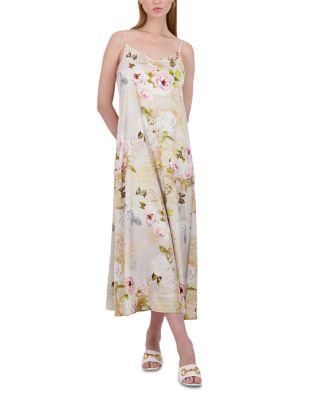Satin Slip Dress by POINT