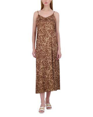Satin Slip Dress by POINT