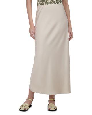 Satin Slip Skirt by POINT