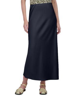 Satin Slip Skirt by POINT