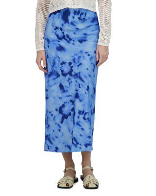 Satin Slip Skirt by POINT