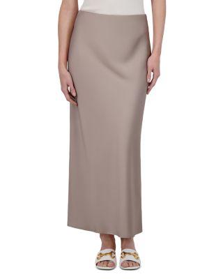 Satin Slip Skirt by POINT