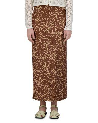 Satin Slip Skirt by POINT