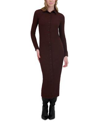 Textured Knit Dress by POINT