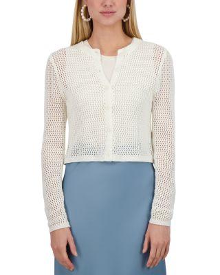 Wide Knit Cardigan by POINT