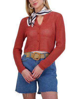 Wide Knit Cardigan by POINT