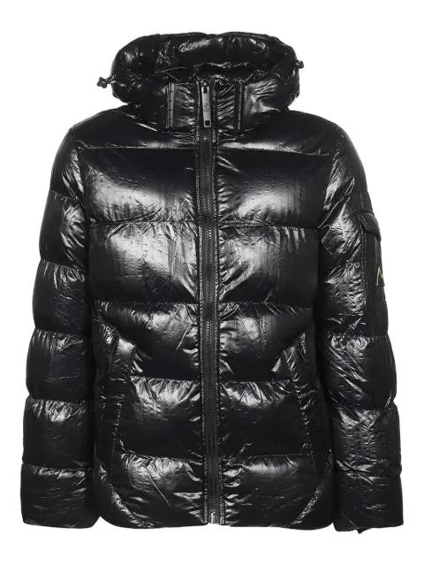 hoodied down jacket by POINT ZERO