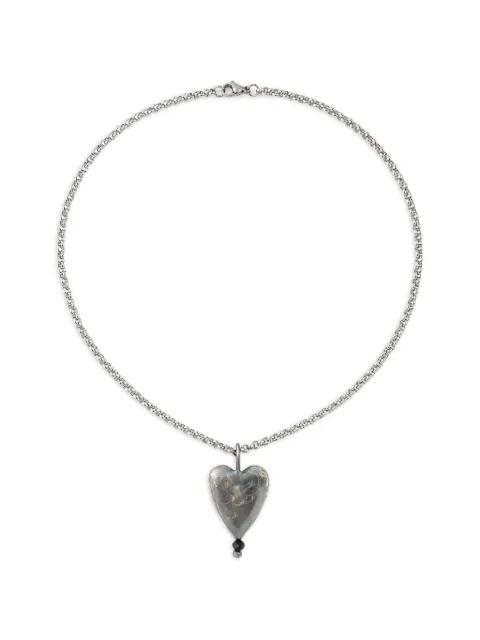 cast heart necklace by POISON DROP LAB
