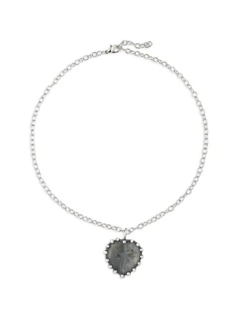 heart pendant chain necklace by POISON DROP LAB