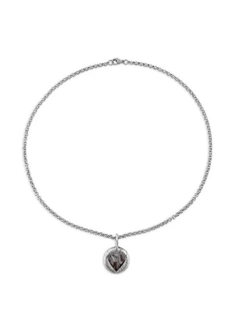 round heart pendant necklace by POISON DROP LAB