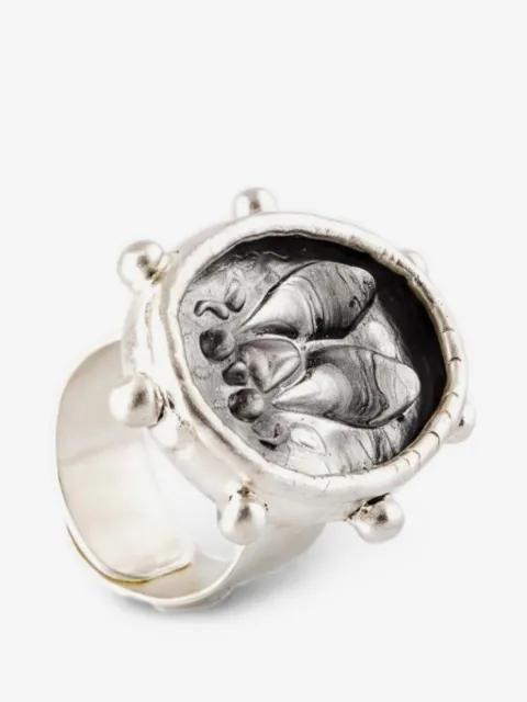 fly-embossed signet ring by POISONED HEARTS