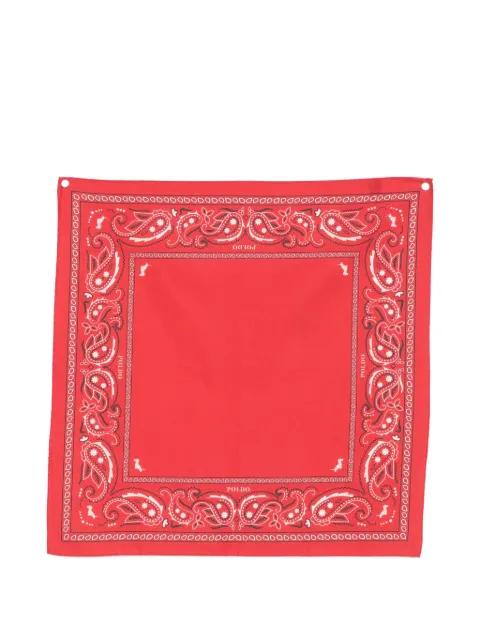 paisley-print bandana by POLDO DOG COUTURE