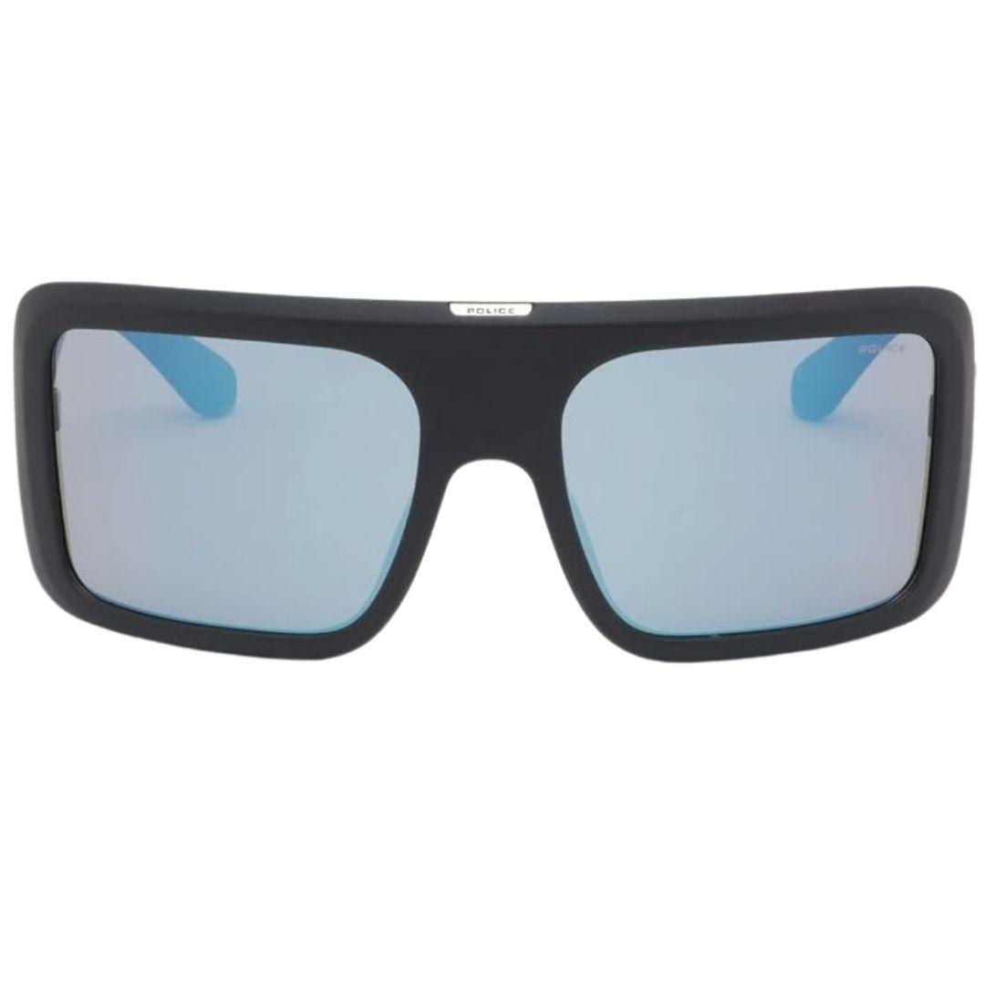 Full Rim Square Frame Matte Black Sunglasses by POLICE