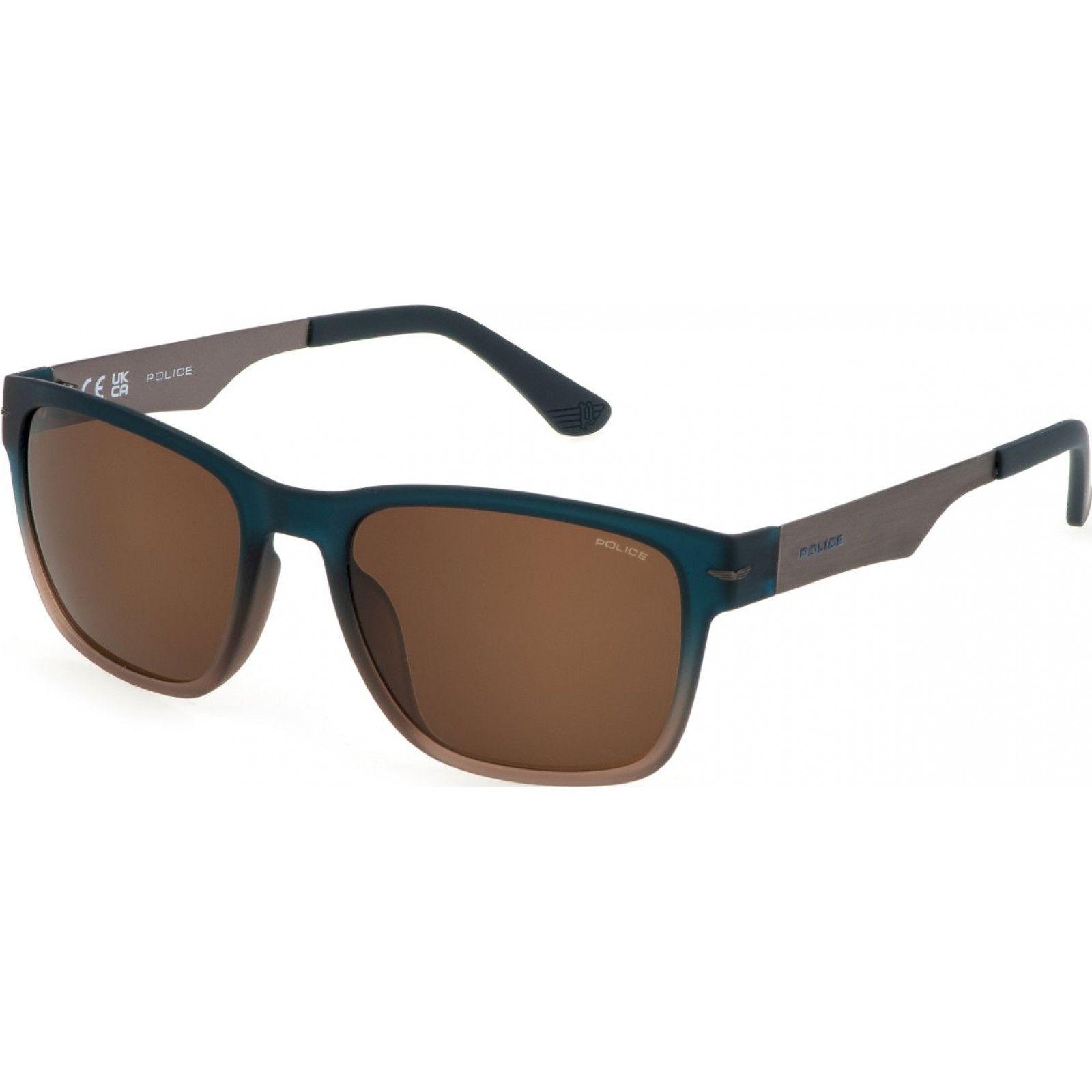 SPLL09560MGB Square/Rectangle Sunglasses by POLICE