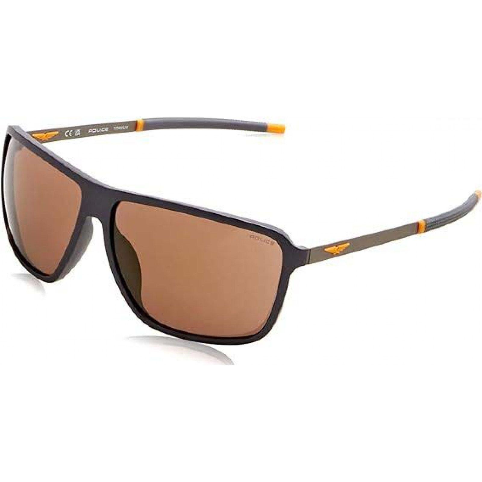 SPLL15M65T17X Square/Rectangle Sunglasses by POLICE