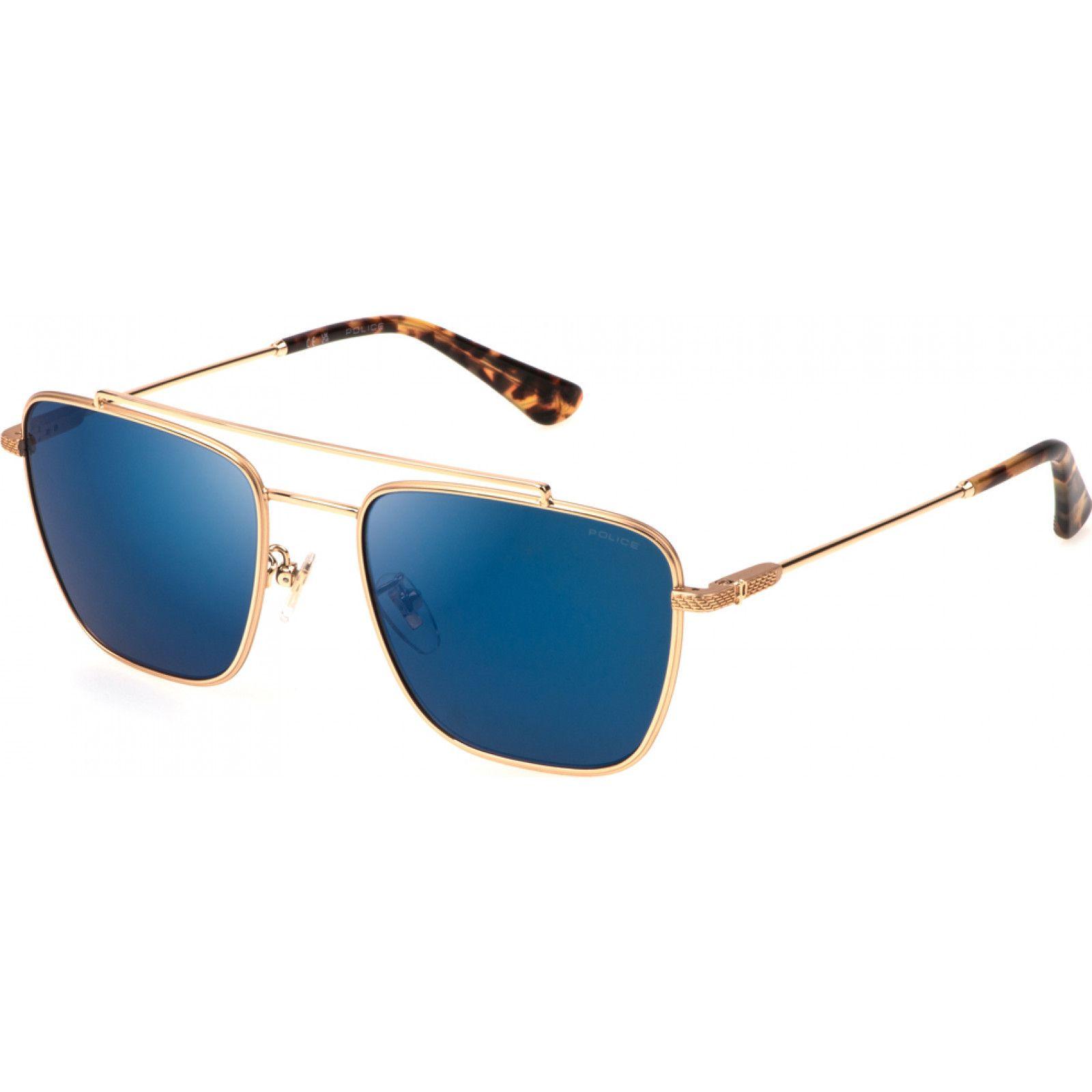 SPLN38-54300B Square/Rectangle Sunglasses by POLICE