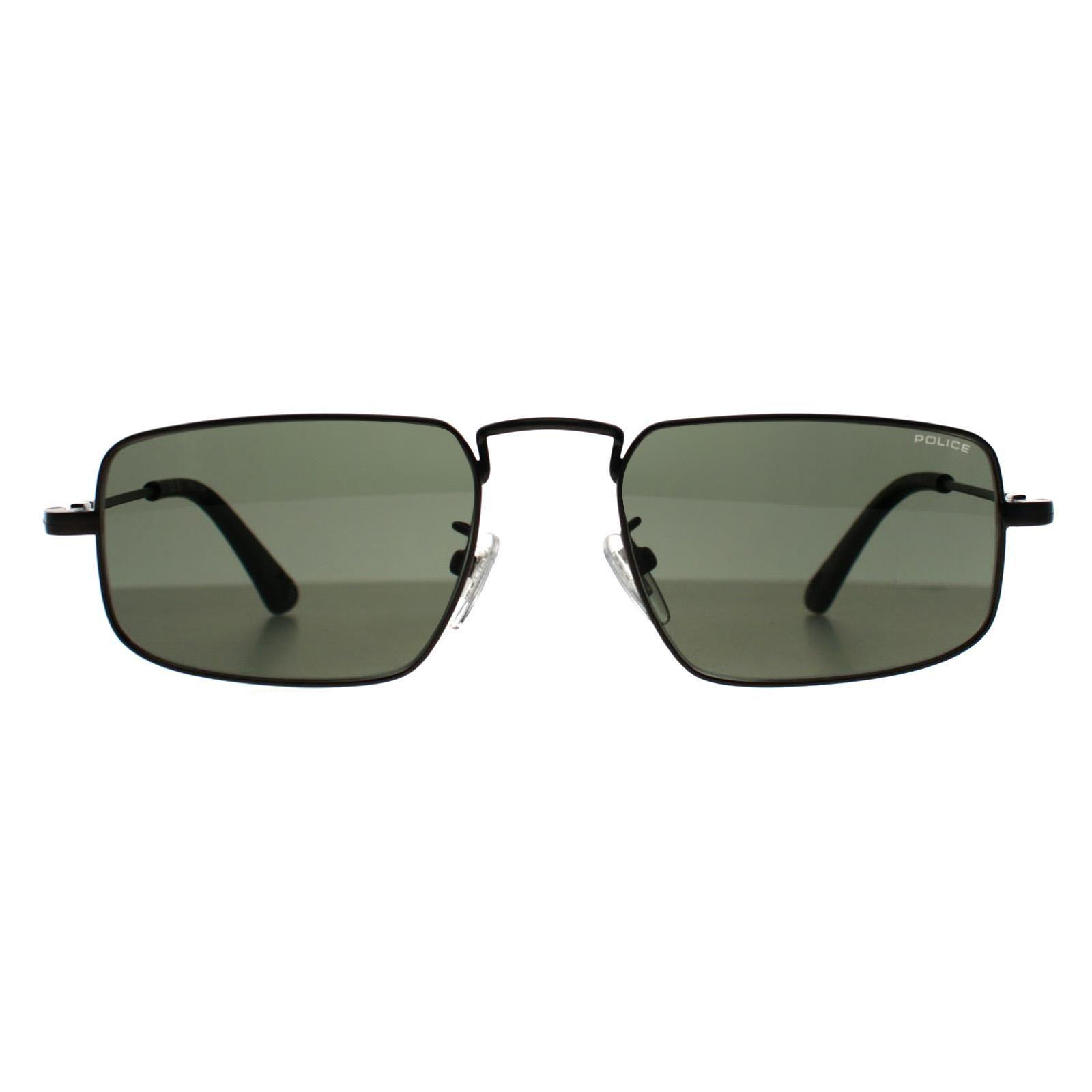 Square Matte Gunmetal Green SPLN31 Origins Lite 19 by POLICE