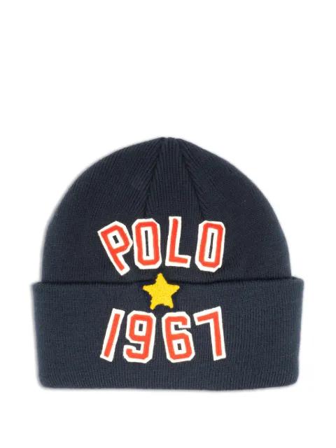 1967 Watchcap knitted beanie hat by POLO RALPH LAUREN