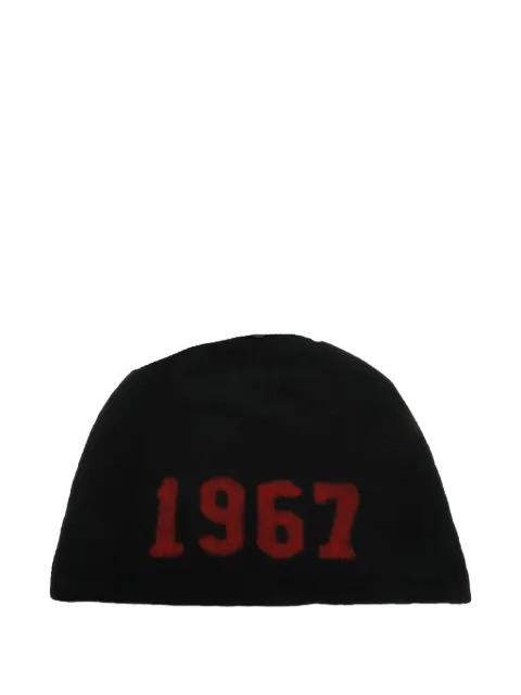 1967 felted logo-detail beanie hat by POLO RALPH LAUREN